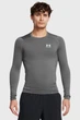 Лонгслив UA HG Armour Comp LS серый Муж XL 1361524-025 XL - изображение 1