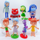 Фигурки Мыслями наизнанку Inside Out Головоломка набор 8 шт 8-11 см - изображение 2