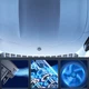 Портативный автомобильный компрессор с дисплеем аккумуляторный насос с фонариком (RI8157) - изображение 8