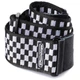 Ремень для гитары Dunlop D3831BK Black & White Checkered Strap - изображение 1