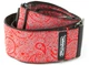 Ремень для гитары Dunlop D67-11 Jacquard Paisley Red - изображение 1