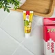 Детская зубная паста Edel White 7 фруктов от 0 до 6 лет (вкус яблока) 9,4 мл - изображение 1