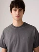 Футболка хлопковая мужская Levi`s Red Tab Vintage Tee A0637-0158 S Светлый антрацитовый серый (5401187383705) - изображение 4
