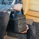 Барсетка-мессенджер мужская кожаная Tiding Bag BON6165 19х22х5 черная, через плечо (JDT-0849798) - изображение 3