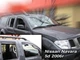 Дефлектори вікон вітровики Nissan NAVARA 4D 05-14 вставні 4шт Heko Ніссан Навара АМ0007637 - зображення 1