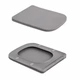 Унітаз підвісний Tern Ultra Quiet 490×365×325 мм, Stone Grey, з сидінням Slim Duroplast / Soft-close / Quick Release - зображення 8