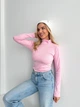 Жіночий теплий трикотажний гольф Uaclothes 46-48 Рожевий (like35579-159991350) - изображение 4