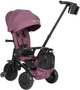 Триколісний велосипед Qplay Nova Max 3в1 з капюшоном Фіолетовий (5061047482193) - зображення 2