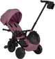 Триколісний велосипед Qplay Nova Max 3в1 з капюшоном Фіолетовий (5061047482193) - зображення 3