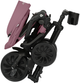 Триколісний велосипед Qplay Nova Max 3в1 з капюшоном Фіолетовий (5061047482193) - зображення 7