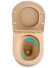 Унитаз подвесной Qtap Robin Ultra Quiet, с сиденьем Slim Duroplast/Soft-close/Quick relase QT13332381АSSB - изображение 5