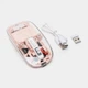 Мышь беспроводная BT Recharge Transparent Mouse 501 Bluetooth 5.2 2.4G - изображение 2