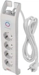 Сетевой фильтр Emos P54212 4 розетки 2 м 16 A 3680 Вт Белый (P54212) - изображение 1
