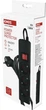 Мережевий фільтр Emos P54214 3 розетки 1.5 м 10 A 2300 Вт Чорний (P54214) - зображення 5