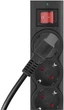 Сетевой фильтр Emos P54218 6 розеток 1.5 м 10 A 2300 Вт Черный (P54218) - изображение 8