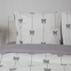 Комплект постільної білизни ТЕП Melluna Silk Полісатин сімейний з наволочками 50*70/70*70 см Soft Ribbons ТЕП Білий (56880150215) - зображення 6