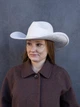 Шляпа ковбойка замшевая D.Hats цвет молочный - изображение 2