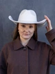 Шляпа ковбойка замшевая D.Hats цвет молочный - изображение 3