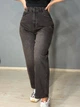 Джинсы женские Its Basic 3066-2 MOM RELAX MOOD 36 коричневые - изображение 4