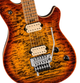 Электрогитара EVH Wolfgang Special QM, Baked Maple Fingerboard Tiger Eye Glow - изображение 4