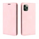 Чехол Taba Retro-Skin для Iphone 11 Pro Max книжка с визитницей кожа PU розовый - изображение 6