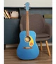 Акустическая гитара FENDER CD-60S FSR BLUE PEARL YELLOW PICKGUARD - изображение 4