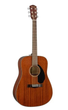 Акустична гітара FENDER CD-60S ALL MAHOGANY NATURAL WN - зображення 2
