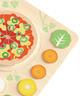 Drewniana układanka Classic World Pizza do Krojenia Warzywa 22 elementy (6927049040665) - obraz 5