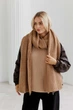 Женский вязаный шарф ART KNIT Winter Mood бежевый, 40x228см 042254 - изображение 1