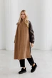 Женский вязаный шарф ART KNIT Winter Mood бежевый, 40x228см 042254 - изображение 5