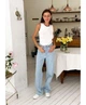 Майка вискозная белая, L ART KNIT 030503 - изображение 2