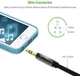 Аудио кабель UGREEN AV112 3.5mm Male to 3.5mm Male Cable Gold Plated Metal Case with Braid (50361) - изображение 3