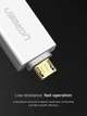 Адаптер Ugreen US195 Micro USB to USB 2.0 OTG Adapter White (30529) - зображення 2