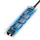 USB-хаб BASEUS Hub mechanical eye 6 в 1 Серый (CAHUB-J0G) - изображение 4