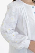 Дитяча вишиванка для дівчинки на ґудзиках Folk Moda 140 Білий (6055-303411180) - изображение 4
