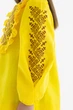 Дитяча вишиванка для дівчинки жовтого кольору Folk Moda 146 Жовтий (6034-302711182) - изображение 3