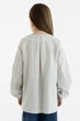 Дитяча бежева вишиванка для дівчинки Folk Moda 110 Бежевий (6037-303211162) - изображение 2