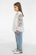 Дитяча лляна вишиванка для дівчинки Folk Moda 116 Білий (6033-302111167) - изображение 4