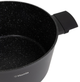 Набір каструль Homla Tristan Чорні 3 шт (5904183892337) (955555912032644) - Уцінка - зображення 5