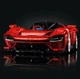 Конструктор FERRARI SP 3 Technic Суперкар спортивный автомобиль красный Феррари - изображение 8