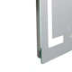 Дзеркало прямокутне Lidz Kubis KU2 600х800 з LED-підсвічуванням, з димером та антизапотіванням - зображення 6