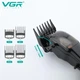 Машинка для стрижки VGR V-653 беспроводная с насадками для профессионального и домашнего использования - изображение 5