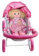Коляска для ляльок Milly Mally Dori Prestige рожева 2718 (5901761124903) - зображення 5