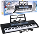 Keyboard 61-klawiszowy dla dzieci 5+ Tryb nauki Taktomierz Mikrofon (ZMU.MQ-6136) (5903864900095) - obraz 3
