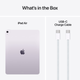 Планшет Apple iPad Air 13" M3 2025 Wi-Fi 512GB Purple (MCNY4) - зображення 10