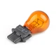 Вказівна лампа розжарювання OSRAM 3757AK P27/7W 12V W2, 5x16q Amber 10X5 - зображення 1