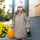 Куртка зимова дитяча для дівчат Тrendy Tot 03-01144 коричневий 128 см (8 років) - изображение 2