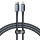 Кабель Baseus Crystal Shine Series Fast Charging Data Cable Type-C to iP 20W 2m Black (CAJY000301) - изображение 3