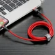 Кабель Baseus Cafule Cable USB For Lightning 1.5A 2m Red+Red (CALKLF-C09) - изображение 9