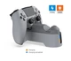Зарядная база DOBE TP5-1501X для одновременной зарядки 2 геймпадов DualSense PlayStation 5 PS5 с LED-индикацией USB Серый - изображение 4